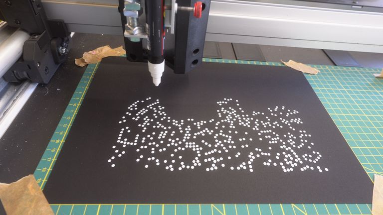Artwork from project The Drawing Machine